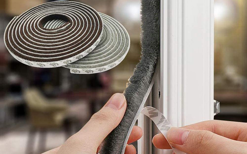 Gioăng phớt nỉ cách âm, tiêu âm, ngăn chặn côn trùng hiệu quả 3